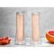 JoyJolt® Cosmo Double Wall Stemless Champagne Flute Glasses, 4ct.